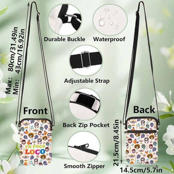 Folding and Functional Miguel Rivera Crossbody Bag - Perfect Fan Merchandise - Picture 2 of 7